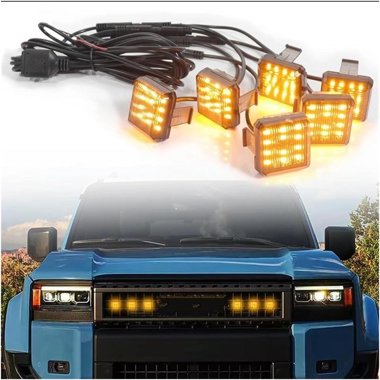 ホタルランプ 蛍ランプ コバルトブルー LED 超滑らか点滅　ZX25R ポン付 ホタルランプ 蛍ランプ コバルトブルー LED 超滑らか点滅 ZX25R ポン付